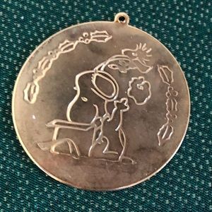 4 Snoopy Woodstock Peanuts Christmas Ornaments